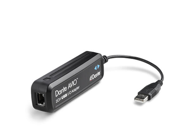 Audinate Dante AVIO USB IO Adapter 2x2 USB - DANTE konverter stereo