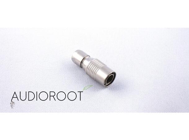 Audioroot 4 pin DC male connector collet style 