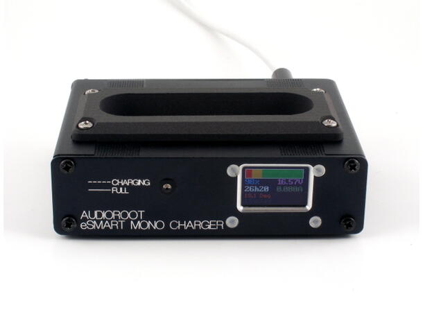 Audioroot Mono Charger Smart battery charger with OLED display