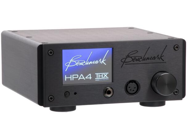 Benchmark HPA4 Headphone Power Amplifier Headphone Amp without remote, Black 