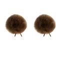 Bubblebee The Twin Windbubbles BR LAV Size 3, Brown 2 stk. Vindhette