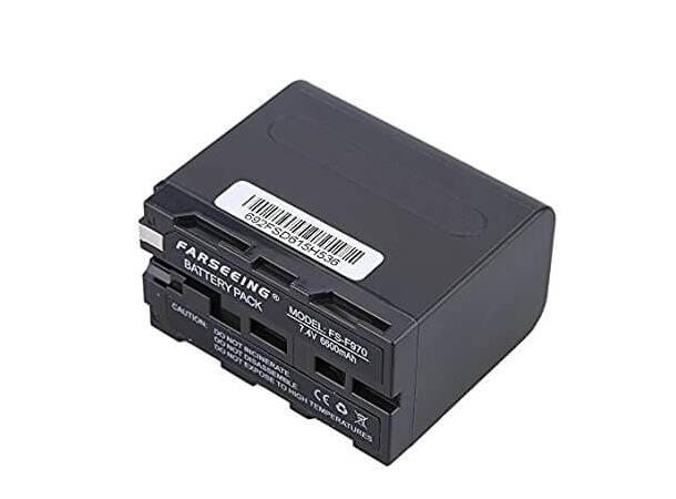 FARSEEING Batteri NP-F970 6600mAh 7.4 V 6600 mAh Battery