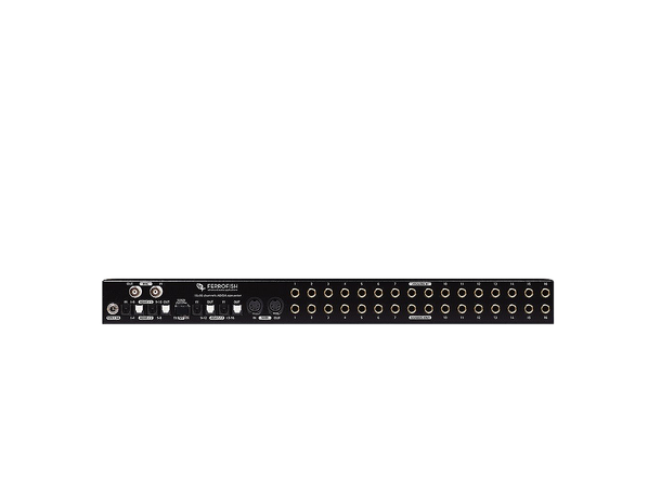 FERROFISH PULSE16MX MM CONVERTER 16-ch analog/ADAT/MADI (MM) I/O 