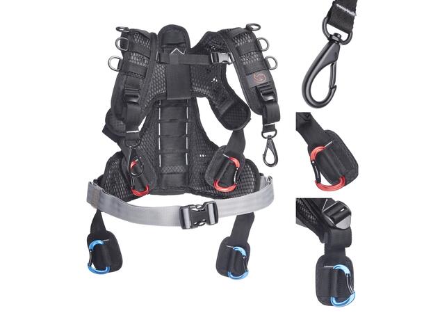 K-Tek KSHRN3S Stingray Harness Small Small, with real back support ExoSpine 
