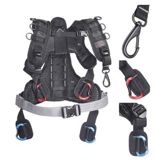 K-Tek KSHRN3S Stingray Harness Small Small, with real back support ExoSpine