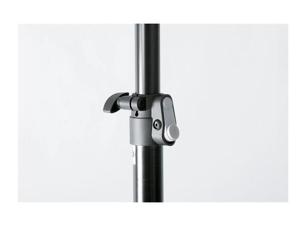K&M 21449 Høyttalerstativ 50 kg m/bag 2 stk stativer 