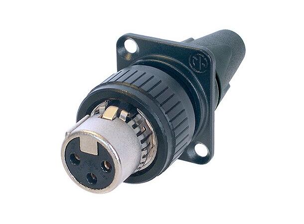 Neutrik NC3FDX-EMC-SPEC XLR Chassis Chassi Connector 