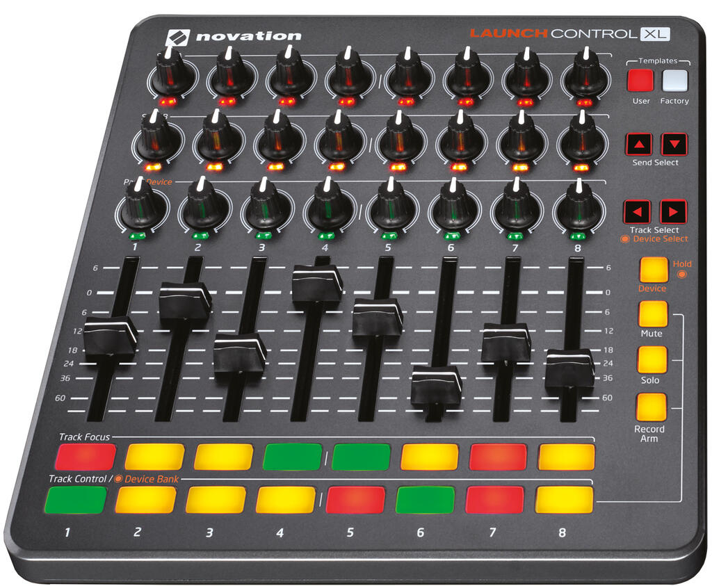 Novation Launch Control XL Perfekt partner for Ableton og LaunchPad