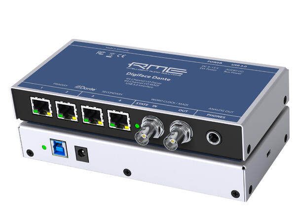 RME Digiface DANTE Lydkort 64x DANTE og 64x MADI USB 3  interface