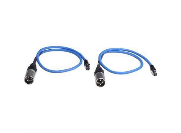 Sound Devices XL-2 TA3-F to XLR-M cable; 25-inch 