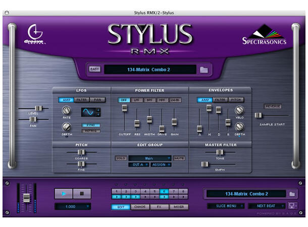 Spectrasonics Stylus RMX Xpanded Realtime Groove Module plugin 