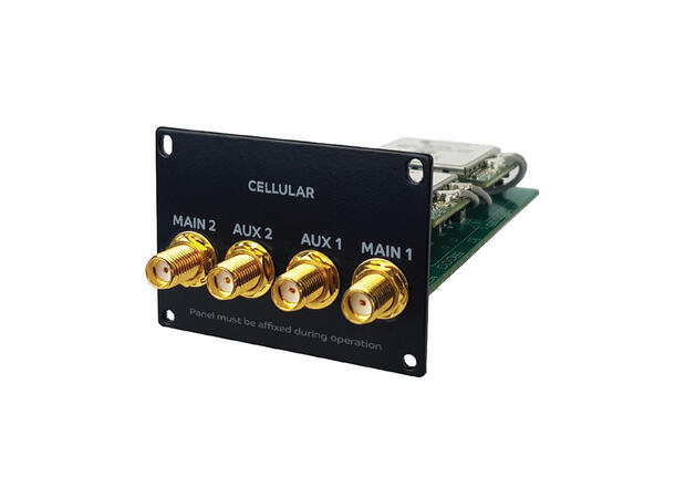 Tieline ViA 4G SIM Modul Dual Tieline 4G LTE Modules (accepting 2xSIM) 