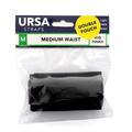 URSA MEDIUM DOUBLE POUCH Waist Big Pouch - Black