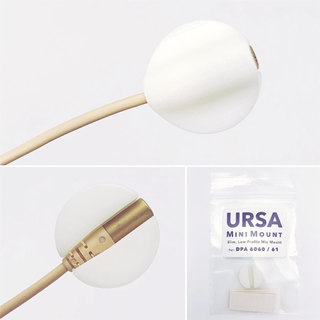 URSA MiniMount Circular For DPA 6060 15mm Diameter - White