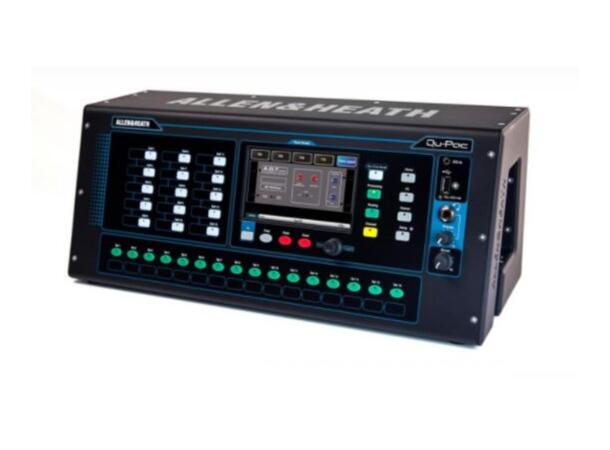 Allen & Heath QU Pac Ultra compact Touchscreen, 19" Digital rackmikser 
