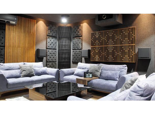 Artnovion Siena W - Black Walnut (W09) 595x595, Pakke med 6 paneler 