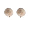 Bubblebee The Twin Windbubbles BE LAV Size 2, Beige 2 stk. Vindhette