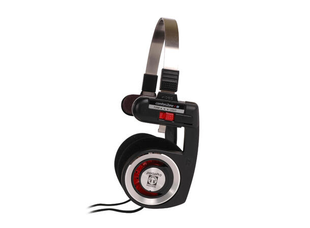 KOSS Hodetelefon PortaPro 2.0 Red Hot Impedans 60, Frekvensområde 15-25 000Hz 