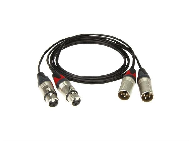 Klotz stereo mic kabel 2xXLRF-2xLRM 5 m