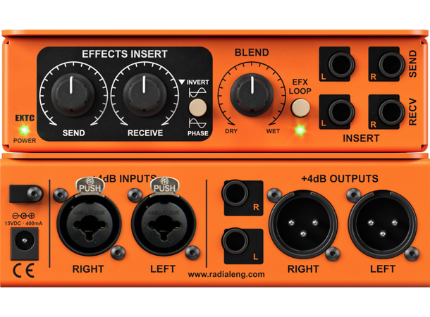 Radial Engineering EXTC Stereo EXTC Stereo reamping tool