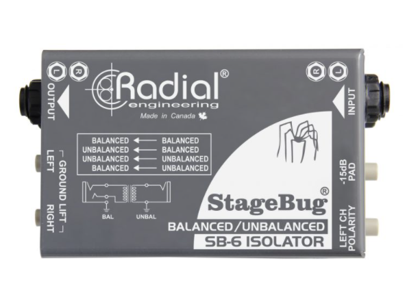 Radial SB-6 Radial Stagebug SB-6 Isolator 
