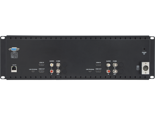 SEETEC Monitor D71-H  (Dual 7" 3RU) Perfect HDMI Monitoring