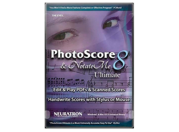 Sibelius PhotoScore & NotateMe Ultimate Scanning and handwriting software add-on 