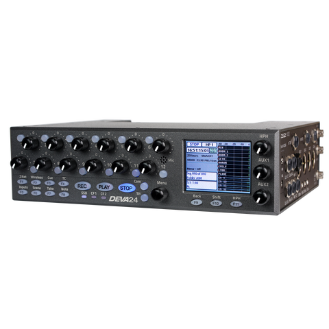 Zaxcom Deva 24 Recorder / Mixer 24 input channels of AES