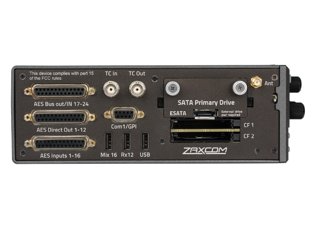 Zaxcom Deva 24 Recorder / Mixer 24 input channels of AES