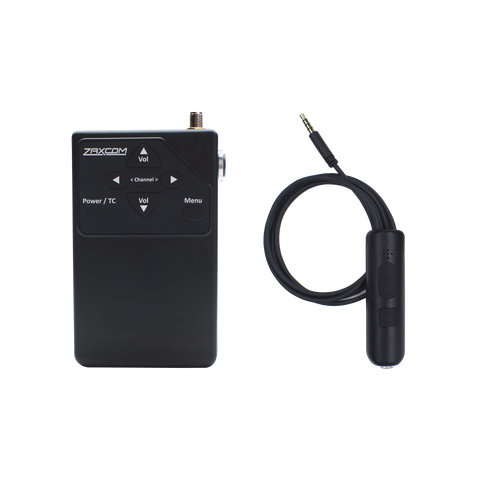 Zaxcom URX-L1 lanyard IFB audio and walkie talkie audio