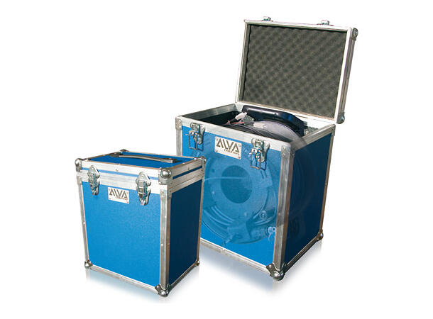 ALVA Case for MCD300, lightweight, blue Flight kasse for Cable-Drum