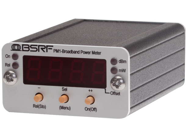 BSRF PM-1 RF power meter 9Vbattery powered, BNC connector 