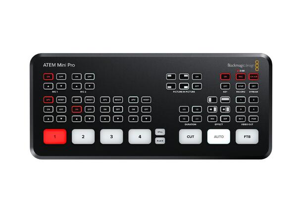 Blackmagic ATEM Mini pro Mini HDMI Live Stream Switcher 