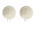 Bubblebee The Twin Windbubbles O-WHITE 4 2 stk. Vindhette