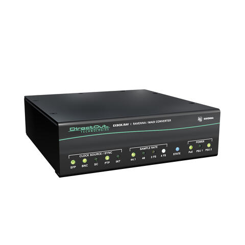 Direct Out EXBOX.RAV Modular konverter 64ch RAVENNA/MADI med FastSRC og NMOS