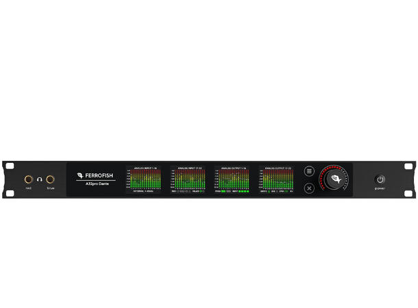 FERROFISH A32Pro Konverter DANTE- MADI 32xADDA, MADI MM, ADAT, SFP, MIDI, Dante 