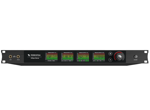 FERROFISH A32Pro Konverter DANTE- MADI 32xADDA, MADI MM, ADAT, SFP, MIDI, Dante 