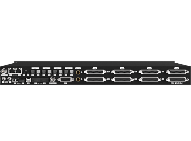 FERROFISH A32Pro Konverter DANTE- MADI 32xADDA, MADI MM, ADAT, SFP, MIDI, Dante 