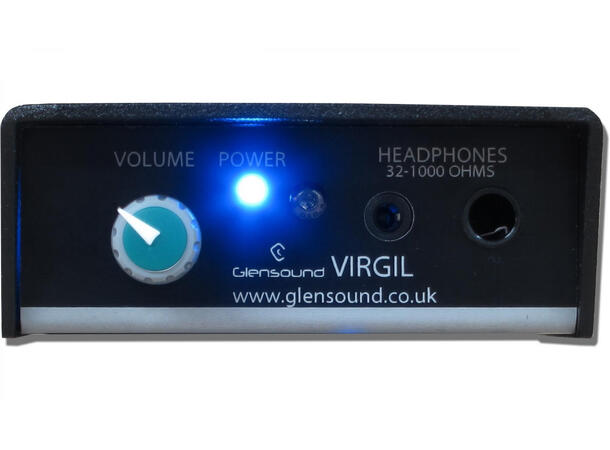 Glensound VIRGIL Hodetelefonforsterker Dante compact headphone amplifier