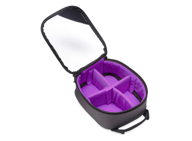 K-Tek KGBMXP Gizmo-X Bag Medium Purple interior
