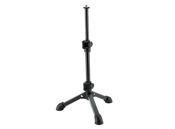 K&M 23150 Tabletop microphone stand Small telescopic mic stand