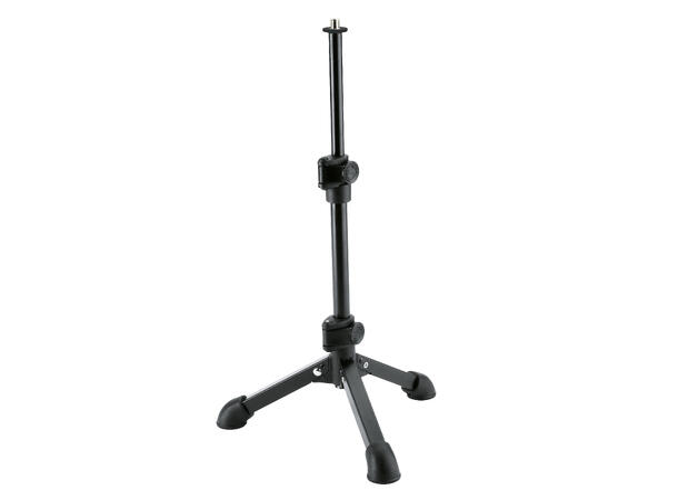 K&M 23150 Tabletop microphone stand Small telescopic mic stand 
