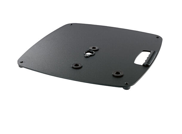 K&M 26706 Base for stativstenger M20.,Sort 