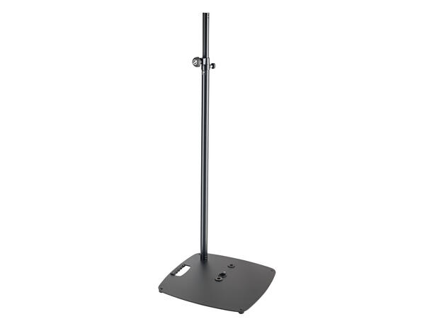 K&M 26706 Base for stativstenger M20.,Sort 
