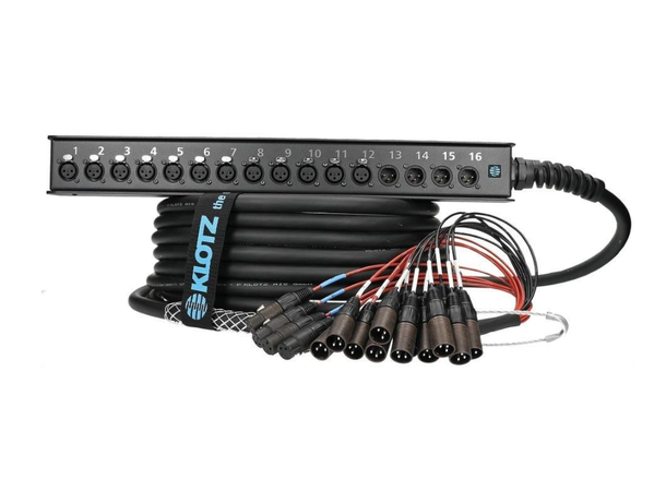 Klotz StraightLink 16CH 12/4XLR SG 15M 16 channels 12/4 XLR single ground 15m