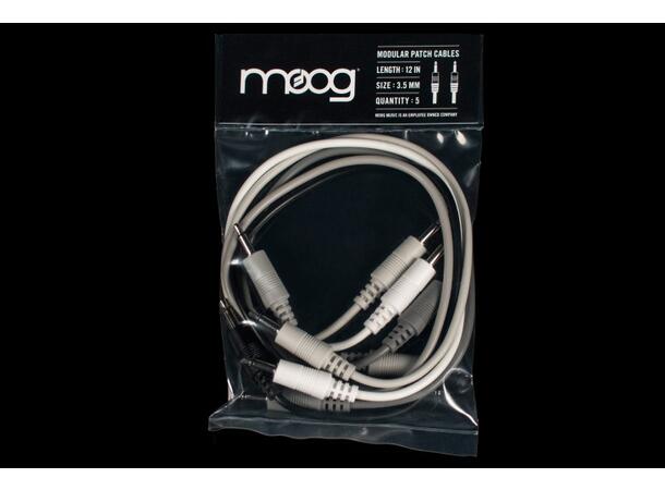 Moog Mother-32  12"Cables 5 stk Patchkabler for Mother-32 og andre