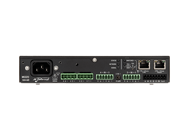 Powersoft Mezzo 324 AD Powersoft Mezzo 324 AD 4ch amp Dante 