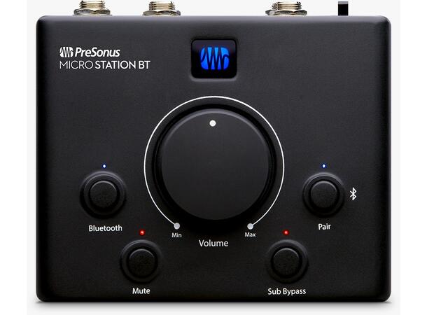 PreSonus Microstation BT 2.1 Monitor Controller med Blutooth tilkobling