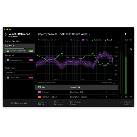Sonarworks SoundID Reference for Mac/PC for Speakers &amp; Headphones w/ Microphone