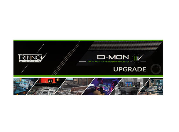Trinnov D-MON6 HW/SW upgrade til Atmos Utvider gammel D-MON 6 til 12 kanaler 